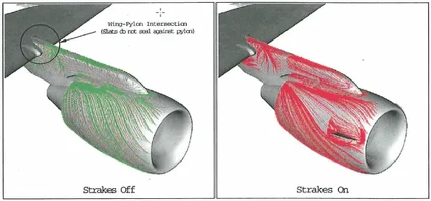 Зачем на самолетных двигателях странные треугольники: простой ответ по аэродинамике