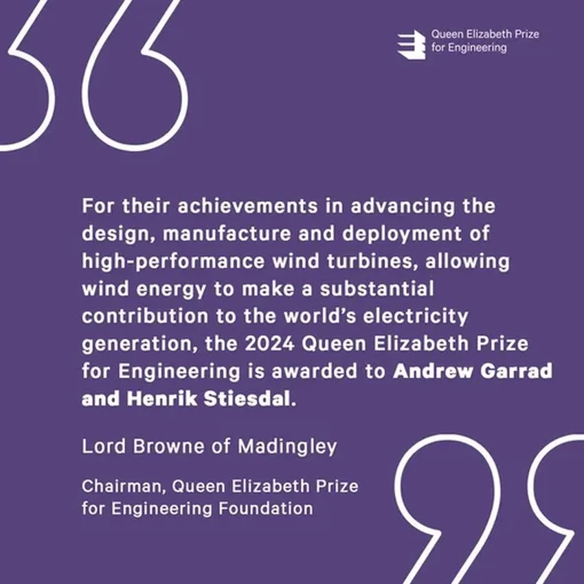 Два инженера создали ветряную энергетику. Теперь они получили «Нобелевку»