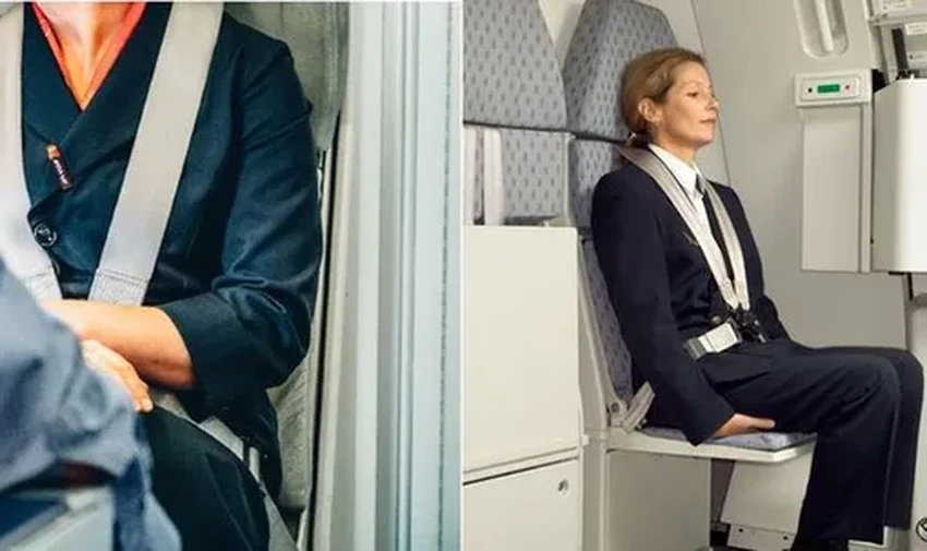 Почему у стюардесс сложные ремни безопасности, а у пассажиров простые?