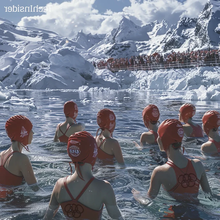 Как бы выглядели летние олимпийские виды спорта на Северном полюсе