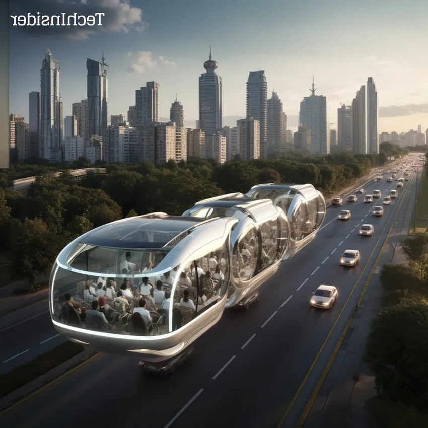 Общественный транспорт будущего: летающие такси и подводные метро в 2049 году