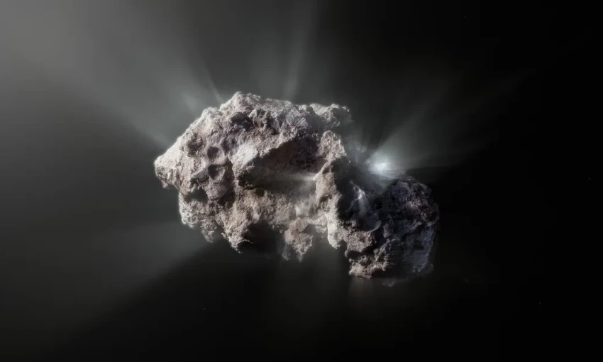 Как гравитация Сатурна вышвырнула комету в межзвёздное пространство