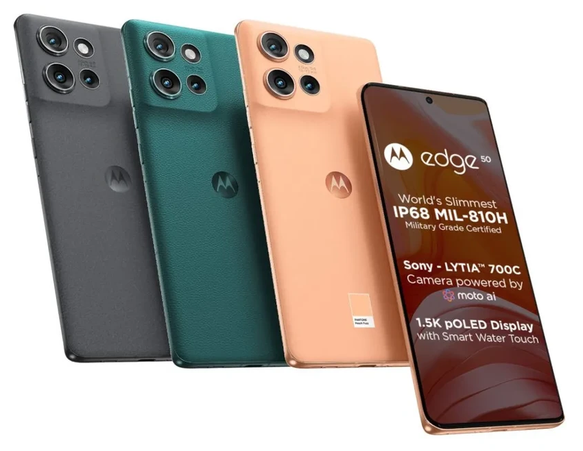 Motorola Edge 50 с защитой IP68: что это значит на самом деле