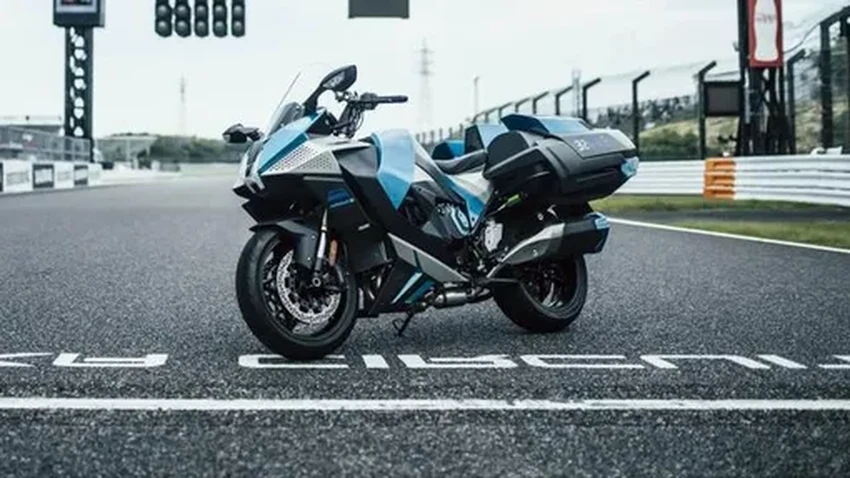 Kawasaki представила водородный мотоцикл: будущее ДВС начинается сейчас