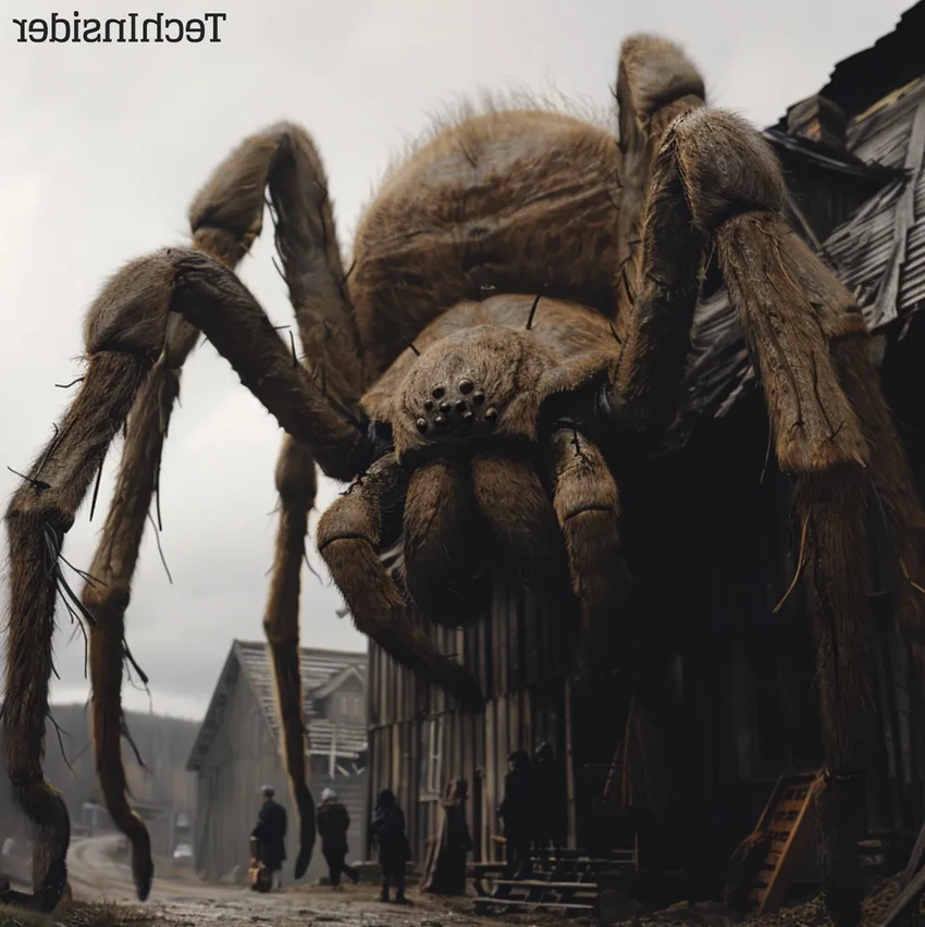 Гигантские насекомые: как выглядели бы пауки и пчелы размером с дом