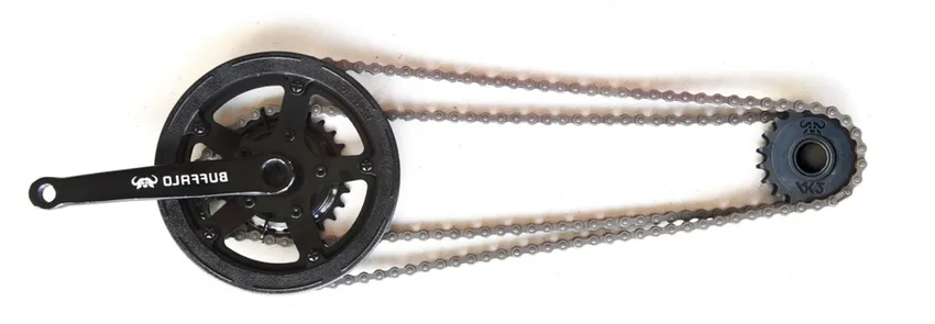 Велосипед Buffalo с двумя цепями: гениальная простота для гуманитарных миссий