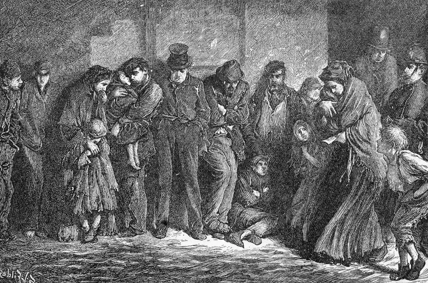 Великий картофельный голод в Ирландии 1845-1852 годов: причины и последствия