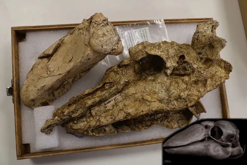 Обнаружен череп гигантской птицы: 230-килограммовый «гигагусь» из Австралии