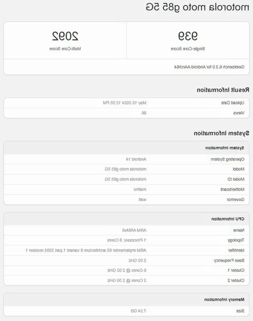 Moto G85: характеристики, дизайн с изогнутым экраном и дата выхода нового бюджетника