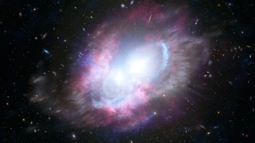 Главные космические открытия недели: новая экзопланета, туманность Ориона и слияние квазаров