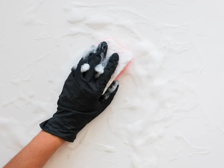 Желтые пятна от воды на потолке: как удалить быстро и без ремонта