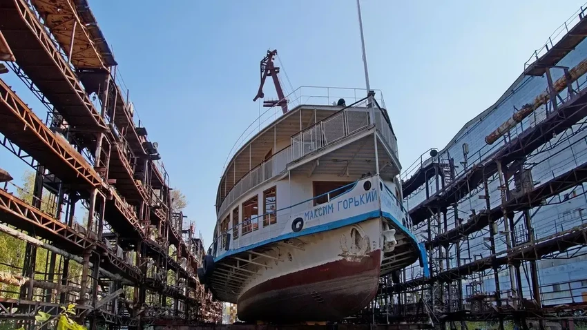 Пароход «Максим Горький»: найдена легендарная «яхта Сталина» в Нижнем