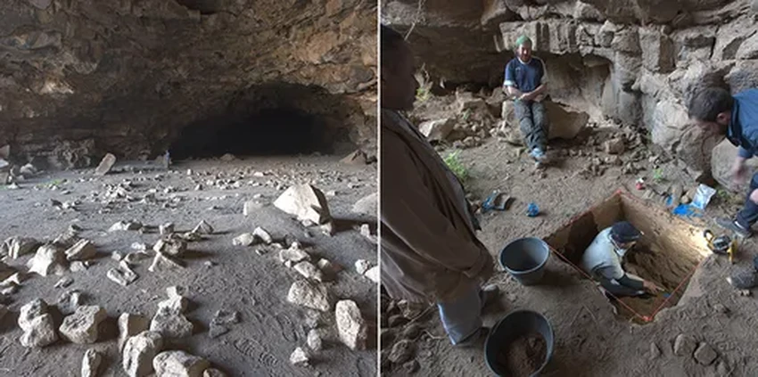 Древние пастухи 7000 лет скрывались от зноя в лавовых трубках Саудовской Аравии