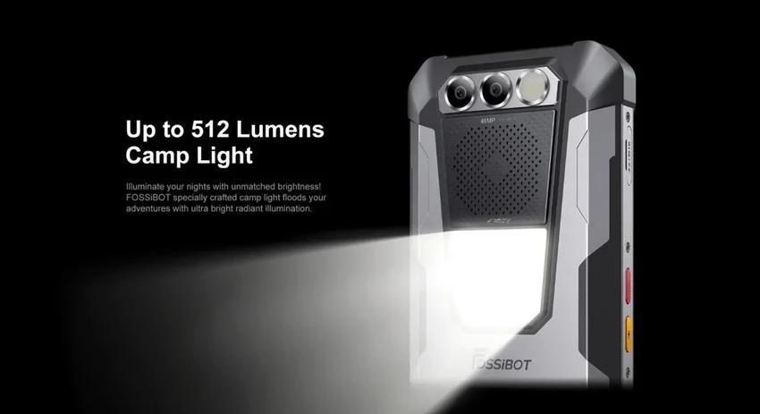 Новый бронефон F106 PRO: мощный фонарь, месяц автономной работы и защита