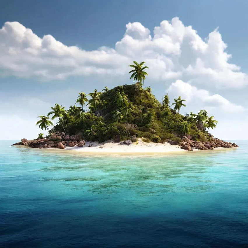 Трое рыбаков спасены на острове благодаря гигантской надписи HELP на песке