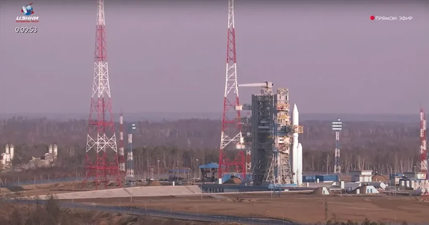 Первый пуск «Ангары-А5» с нового космодрома Восточный