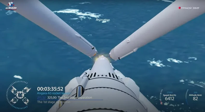 Первый пуск «Ангары-А5» с нового космодрома Восточный