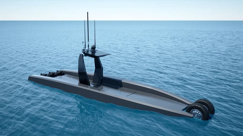 Prowler: как работает катер-трансформер — глиссер, подлодка и амфибия