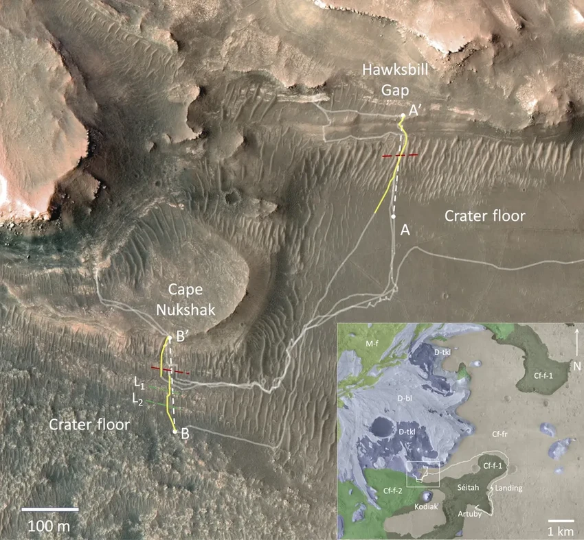 Perseverance подтвердил: древнее озеро в кратере Джезеро хранит следы жизни
