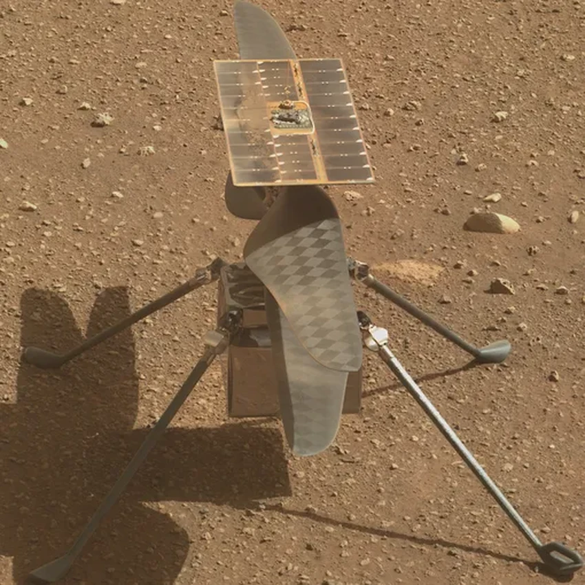 Марсианский вертолет Ingenuity завершил свою историческую миссию на Красной планете