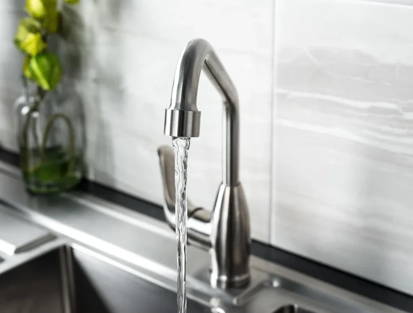 Слабый напор воды? Как почистить аэратор крана уксусом за 5 шагов