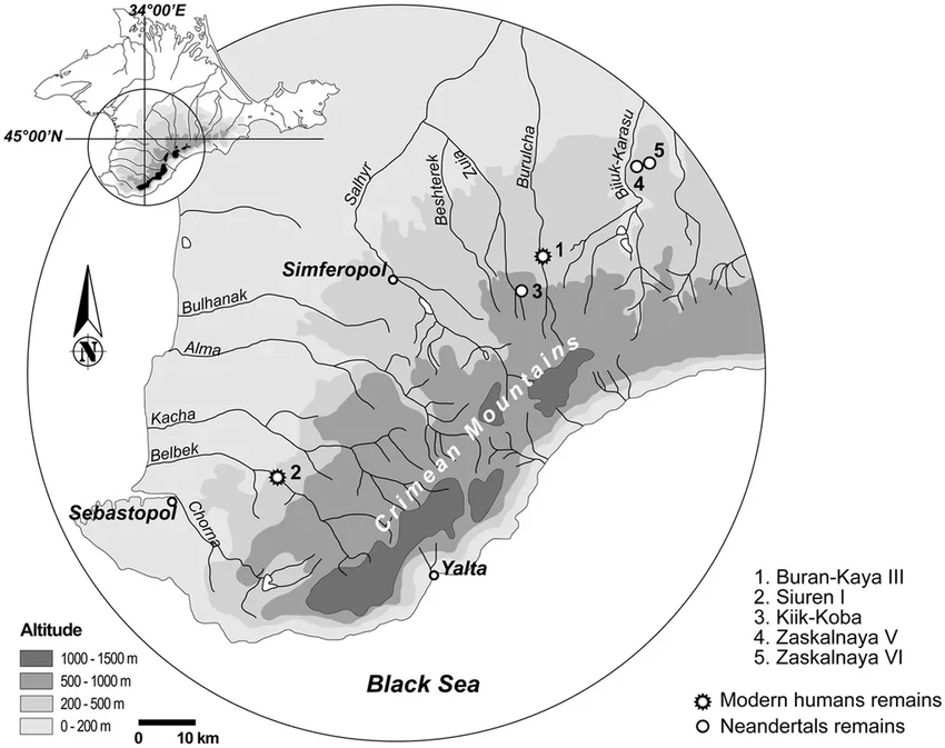Генетические корни европейцев: древнейшая ДНК возрастом 36 000 лет найдена в Крыму