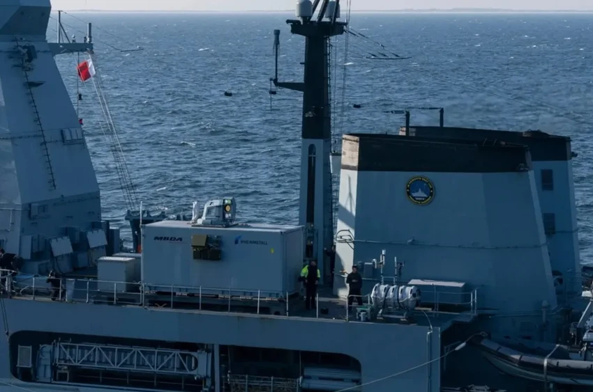 Корабельный лазер Германии: испытания оружия будущего на фрегате