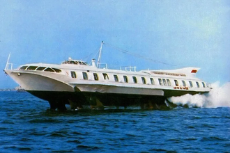 Гиганты на подводных крыльях: как работали суда «Спутник» и «Вихрь»