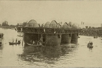 «Эрнест Базен»: как работал пароход на гигантских колесах XIX века