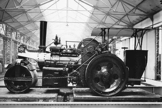 Советские дорожные катки начала века: как выглядела красивая спецтехника