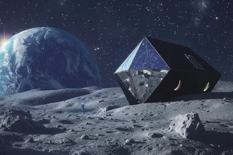 Первый лунный бетон: из чего будут строить базы на спутнике Земли