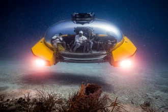 Подводный лимузин-пузырь: роскошные экскурсии по дну океана для избранных