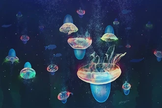 Как ученые превратили живых медуз в киборгов для изучения глубин?