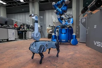 Робота-пса с Земли впервые управляли с борта МКС