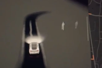 Призраки на экране Tesla: что увидели датчики электромобиля у кладбища?