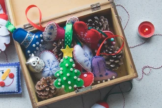 Новогодние игрушки своими руками: 10 бюджетных идей для ёлки