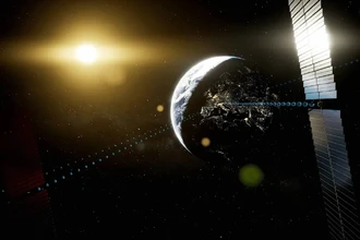 Солнечные электростанции в космосе: как передать энергию на Землю лучом