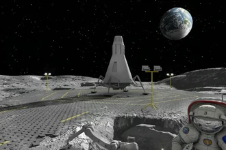 Как построить дороги на Луне: плавим грунт вместо асфальта