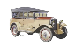 Первый штабной автомобиль РККА: забытый гибрид на базе грузовика АМО