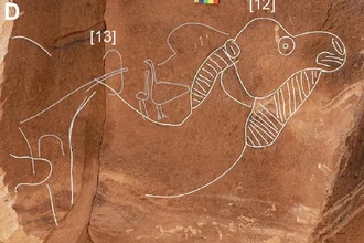 Гигантские верблюды на скалах: новая тайна пустыни Нефуд