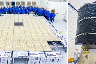 Первый звонок с обычного телефона через спутник: как это работает